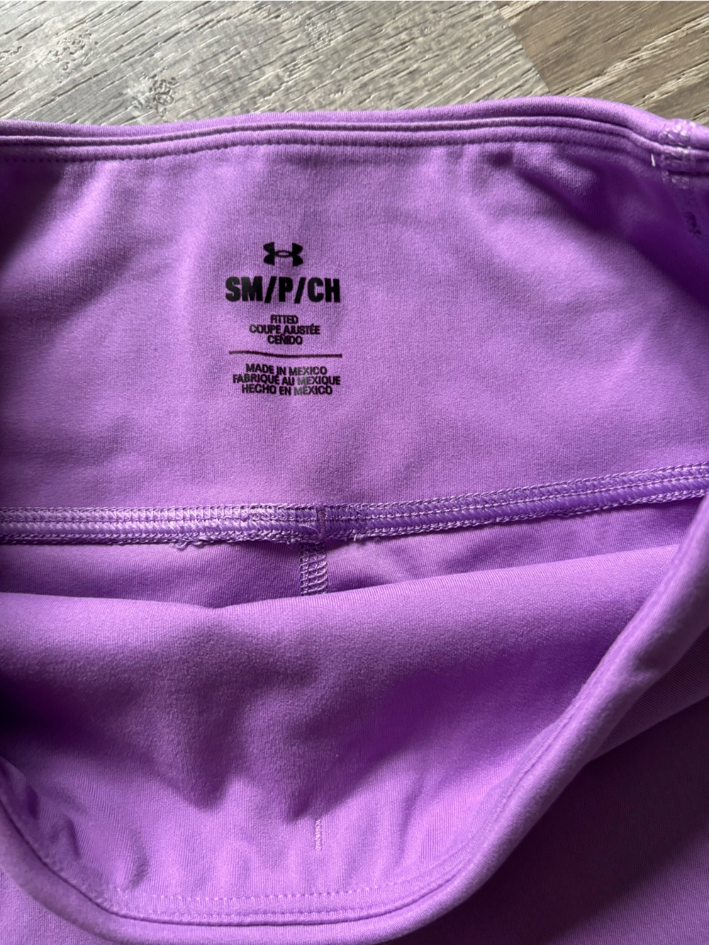 Under Armour biker short Trio - dark purple, lilac and Teal - Picture 5 of 7